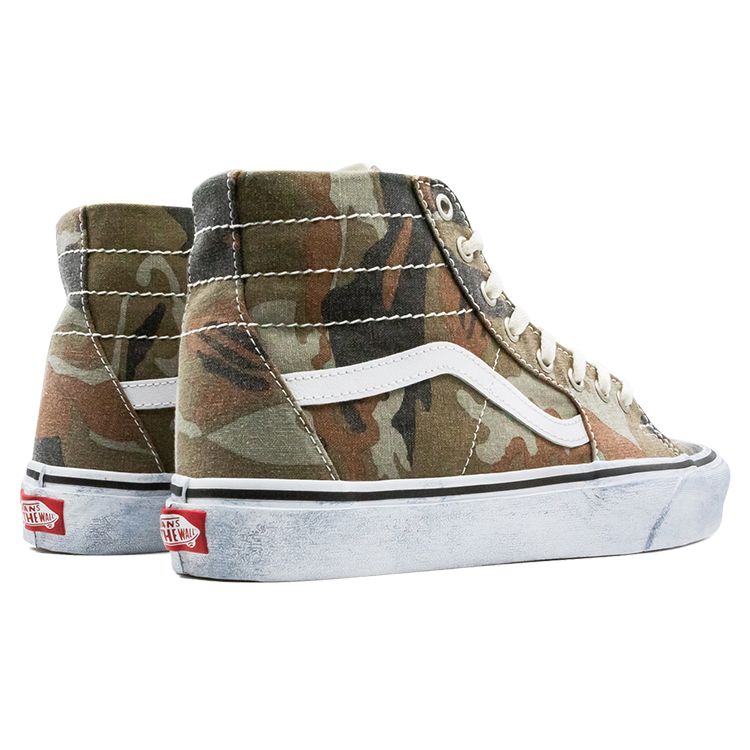 Vans Sk8-Hi Tapered Unisex Washed Camo True White VN0A4U1619W