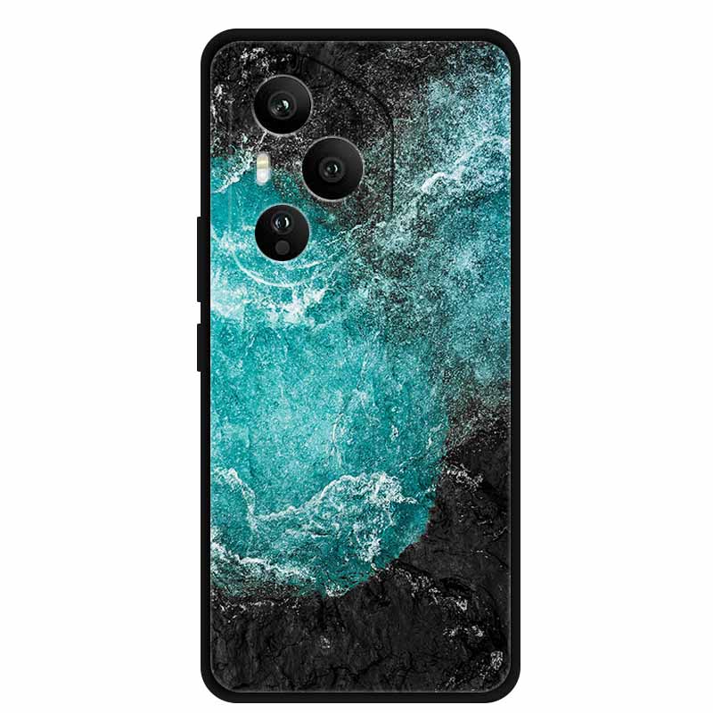 For Honor 400 Pro 5G Case Original Soft Silicone TPU Phone Cases Cover Honor400 Pro DNP-NX9 6.7" Fashion Protector Planet Capa