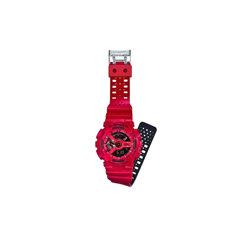 Casio LCD/Pointer Dual Display Series G-SHOCK Series Fashion Trendy Street Cool Sense Advanced Classic Pointer Dual Display Disc Sports GA-110LPA-4A