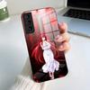 DXD Rias G-Gremory Phone Case For Samsung A56 A36 A26 A16 A15 A25 A35 A55 A14 A34 A24 A54 Glass Case