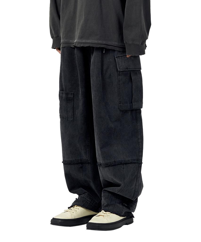 BIG UNION Combination Jungle Pants / Black