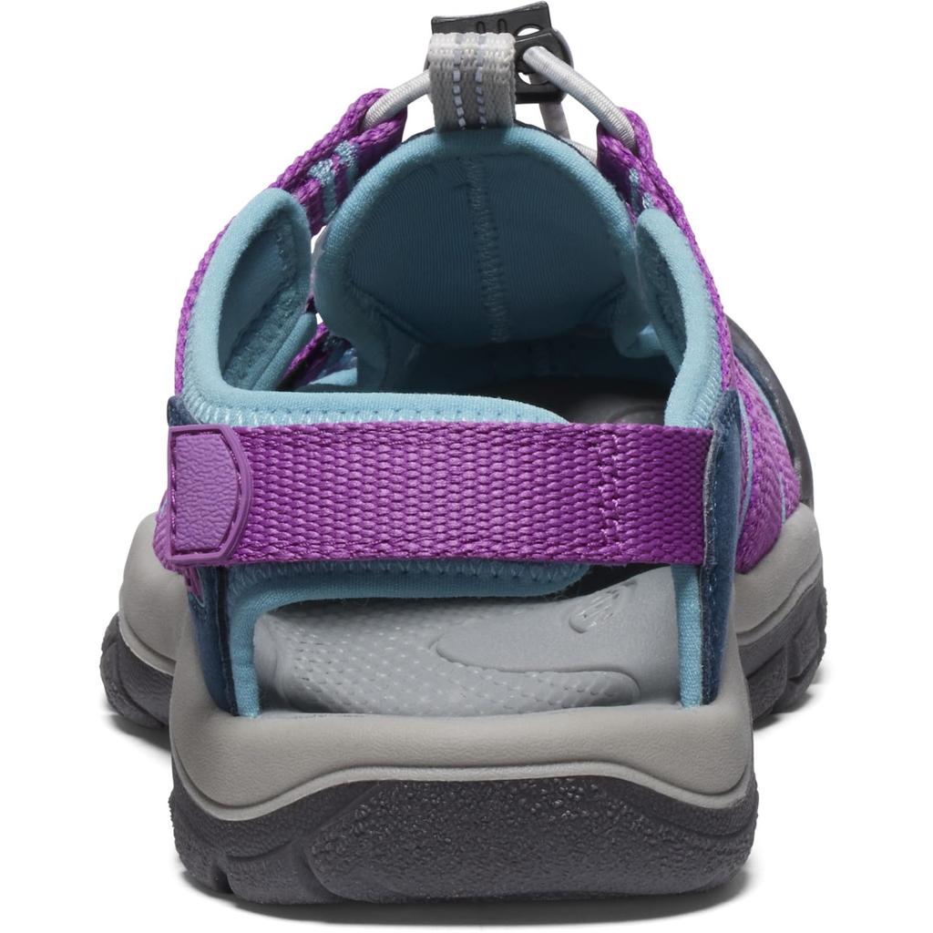 KEEN Kids' Newport Boundless Sandals (Sizes 20.0-23.5cm), Legion Blue/Willowherb, Size 22.5cm