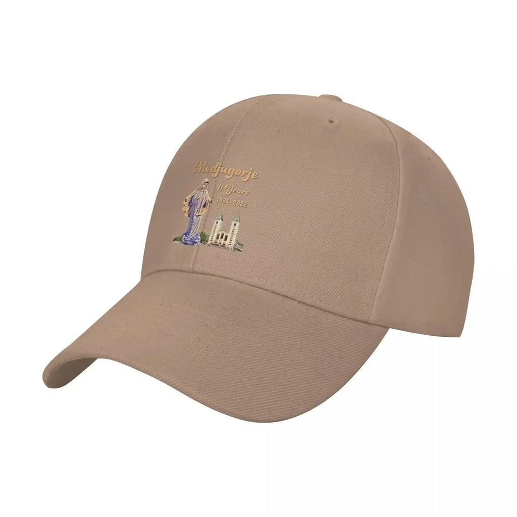 Medjugorje Our Lady Queen of Peace Years Baseball Cap Golf Wear tactical cap Sunscreen birthday Womens Hats Unisexs