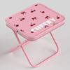 Outdoor Folding Stool with Carry Bag Portable Lightweight Heavy Duty Camping Backpacking Beach Picnic Fishing Collapsible Chair Seat