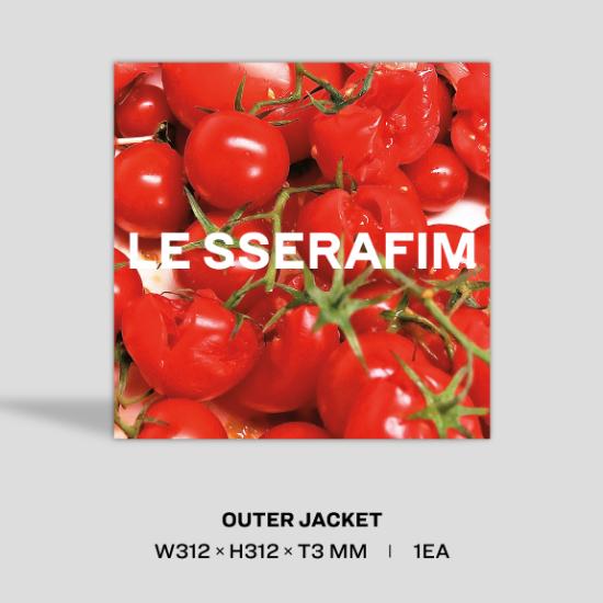 Pre-order LE SSERAFIM 1st Single Album SPAGHETTI Vinyl