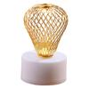 Star Moon Iron Art Mesh Candlestick Candle Lamp Rustic Style Display Mold Ramadan Eid Mubarak Festive Decoration