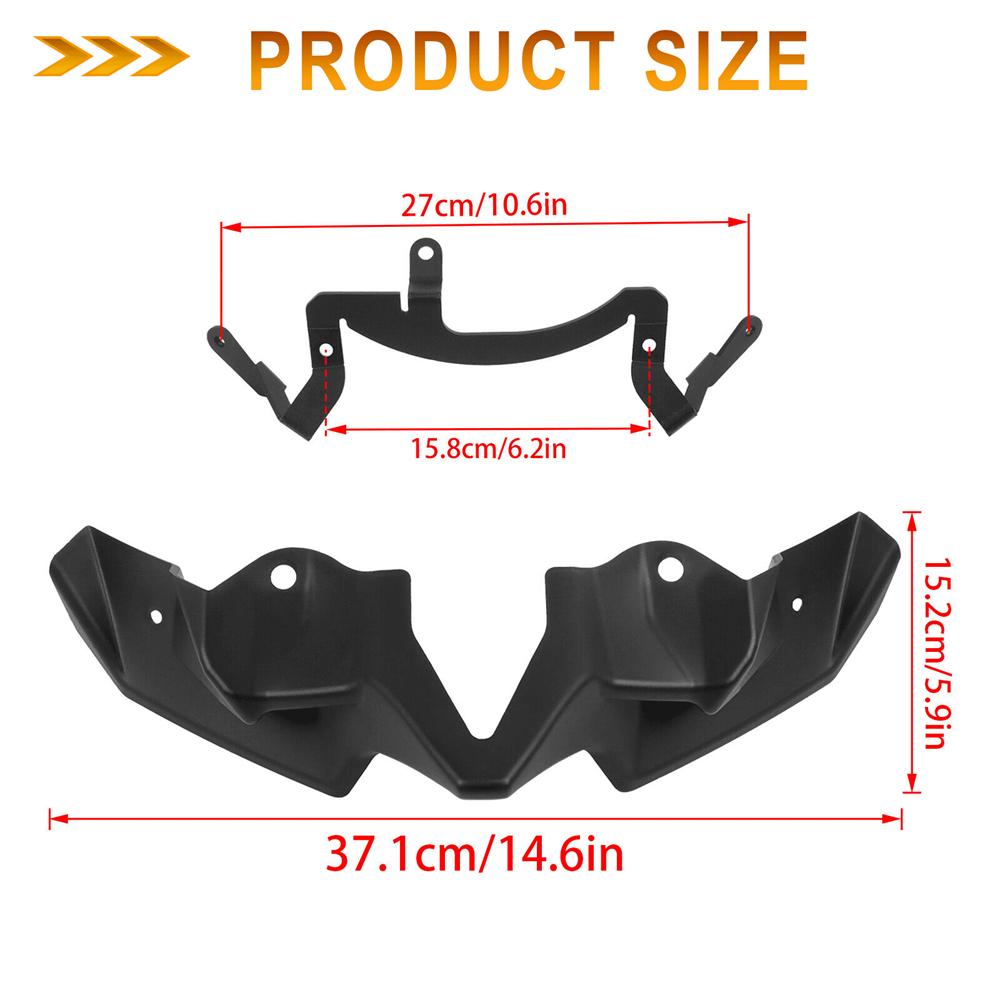 Fixed wind wing-902 black