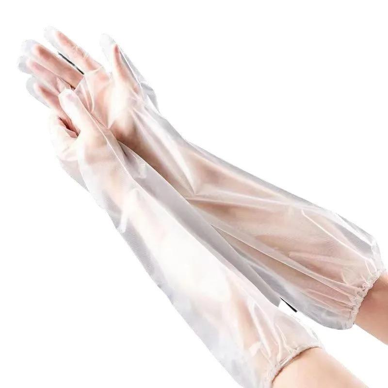 Upgraded Long Thickened Household Gloves Food Grade Kitchen Dishwashing Waterproof Oil Resistant Non Slip Durable Cleaning Glove