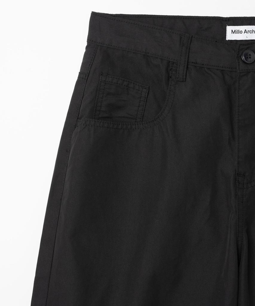 MILLO ARCHIVE Reflect Curved Chino Pants [Black]