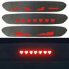 Car Sticker Brake Lights Taillight Warning Lamp Protector Sticker Carbon Fiber Covers Devil's Eye Taillight Sticker For Vehicles