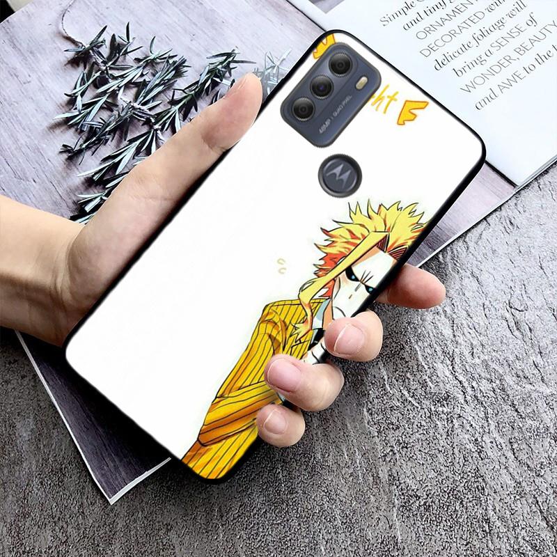 My Hero Academia Phone Case for Motorola Moto E32 E20 E40 G22 G52 G20 G30 G100 G60 G50 G10 GPure GStylus G9 One Action Macro