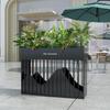 Yunduo Outdoor Wrought Iron Planter Box