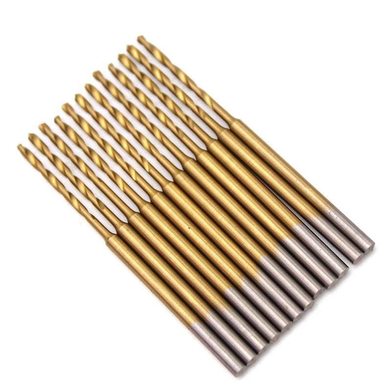 2.35mm Titanium-Plated Twist Drill Bit for Gold & Silver Jewelry and Amber Punching