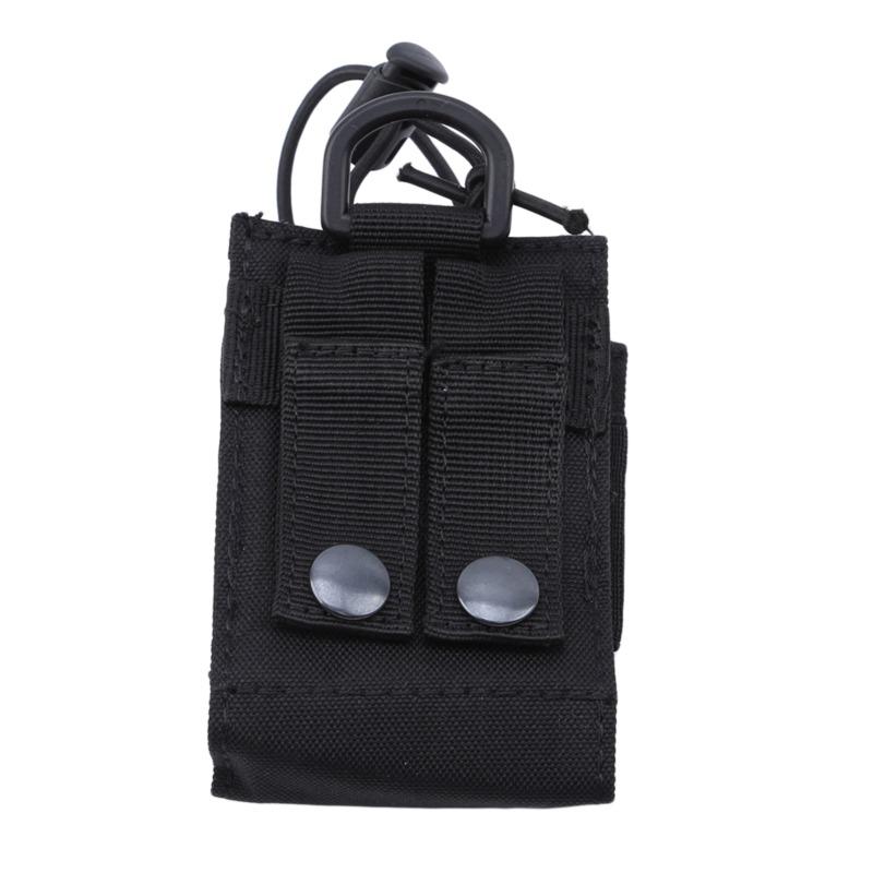 Tactical Molle Walkie Talkie Pouch Radio Interphone Storage Bag Outdoor Molle Mag Pouch Walkie-Talkie Case Holder Accessary Bag