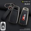 Кожаный чехол-сумка для ключей из цинкового сплава Для qwe2 A4 A5 b6 Логотип S Line Брелок для ключей автомобиля Металлический корпус ключа автомобиля Аксессуары для отделки интерьера