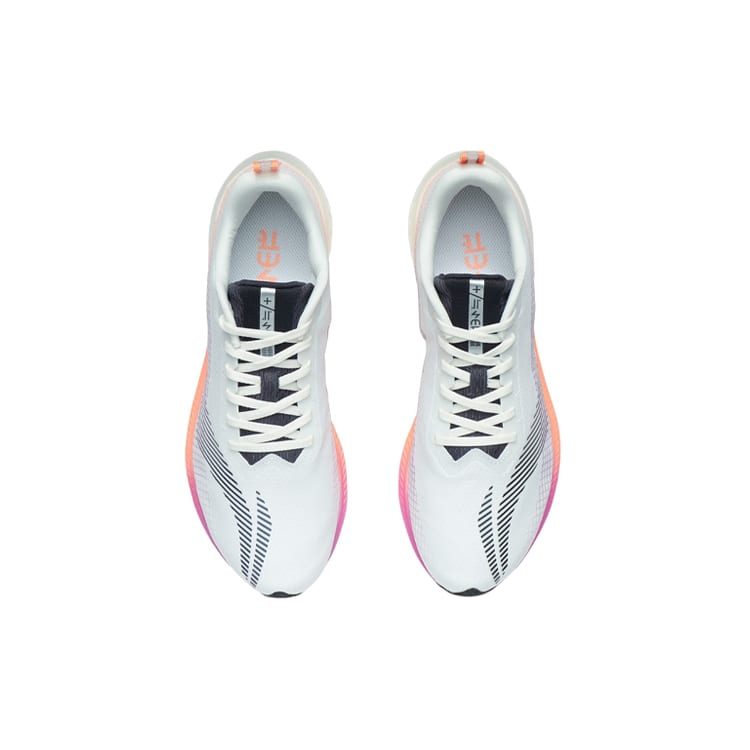 Chaussures de course basses Li Ning Red Hare 5 Pro Antidérapantes, Résistantes à l'abrasion, de Soutien, Réfléchissantes pour Homme Blanc ARMR015-1