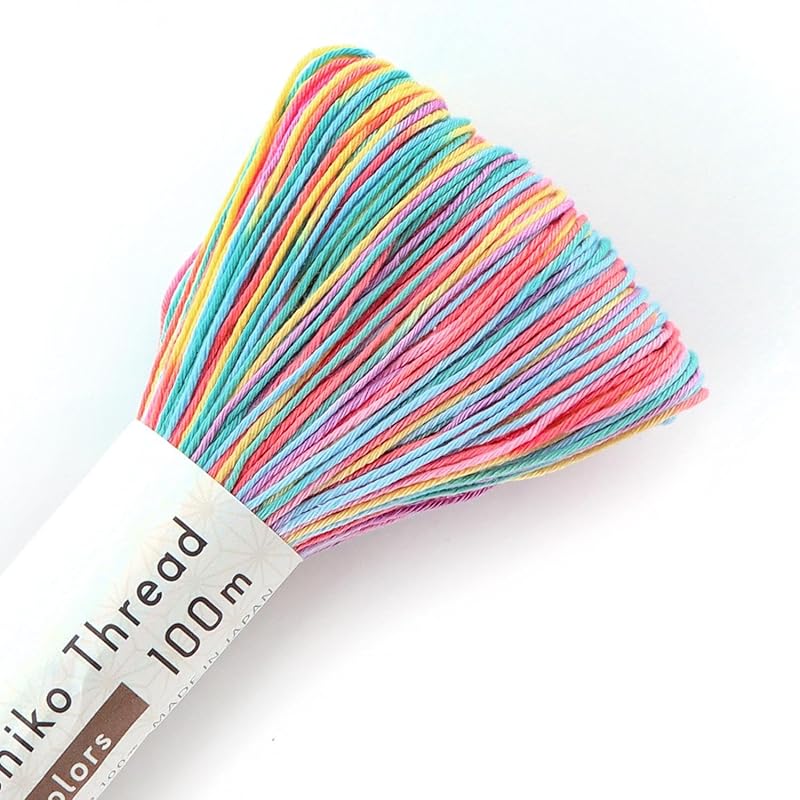 

olim pass sashiko thread Sashiko Thread 100m 6color Omaki Doll s Festival col. 306