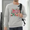 Men Sweatshirt Christmas Shirt Long Sleeve Funny Holdiay Crewneck Xmas Tops