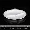 Ruijie 4-Compartment Melamine Divided Lunch Tray