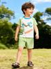 Little Maven Summer Short-Sleeved Boys' Cartoon Sets, European and American Style