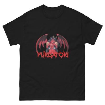 Unisex Purgatori T-Shirt | Klassischer Comic-Charakter | Horror | Vampir-T-Shirt