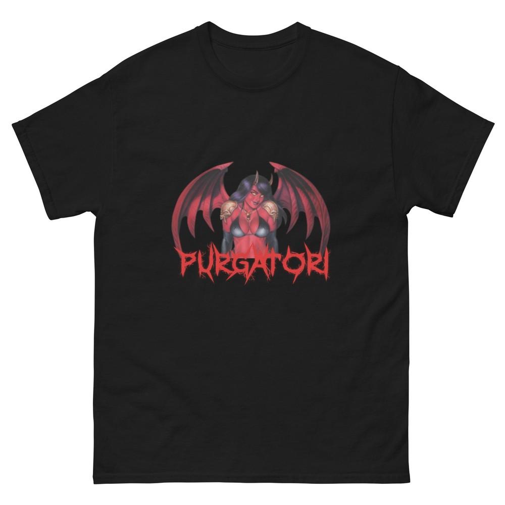 

Unisex Purgatori Tee | Classic Comic Book Character | Horror | Vampire T-shirt XL