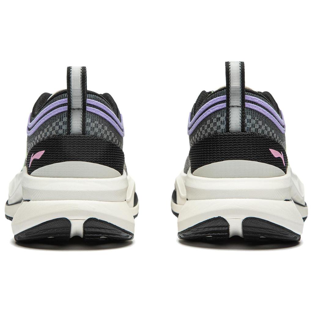 Li Ning Jing Hong Comfortable Versatile Commuting Trendy Shock Absorbing Wear Resistant Lightweight Rebound Low Top Running Shoes ARHU006-2