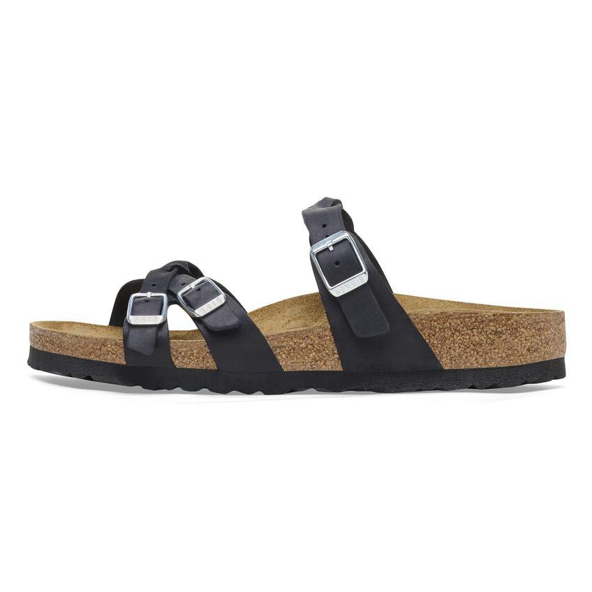 Birkenstock Franca Braided EVA Slip Resistant Slip Resistant Slide Slippers Women s Black Narrow 1026334 38