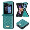 Wallet Small Fragrance Skin Friendly Magnetic Stand Leather Case For Samsung Galaxy Z Flip5 Fall Prevention Cover Z Flip 5
