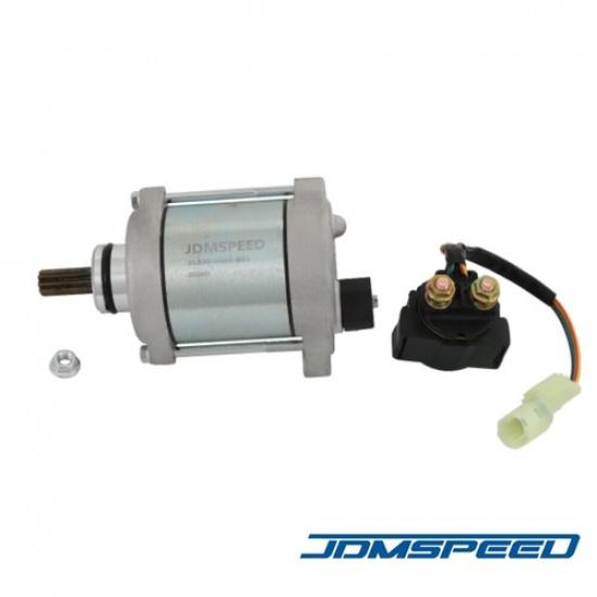 Starter with Relay Fit Honda Recon 250 TRX250TM FourTrax 2008- 19642