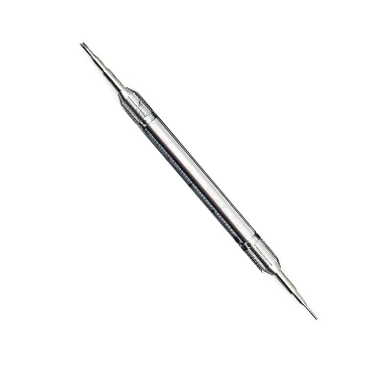 

Double Head V Grooves Spring Bar Tool with 1mm 1.2mm 1.4mm 2mm Tips for Accuracy Jewelry Repair and DIY Projects Crafted from Sturdy Alloy Steel серебряный