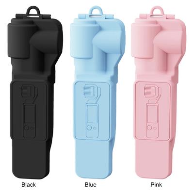 Silicone Case For DJI Osmo Pocket 3 Gimbal Camera Anti-Scratch Handle Soft Protective Case Lens Screen Cap Anti-bump Cover