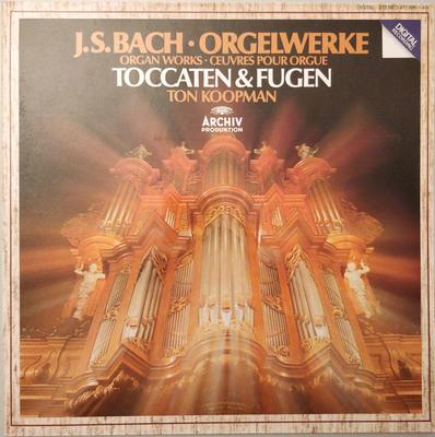 LP Record J.S. BACH - Orgelwerke = Organ Works = Œuvres P 4109991 ARCHIV PRODUKTI 1984 Europe Classical Used