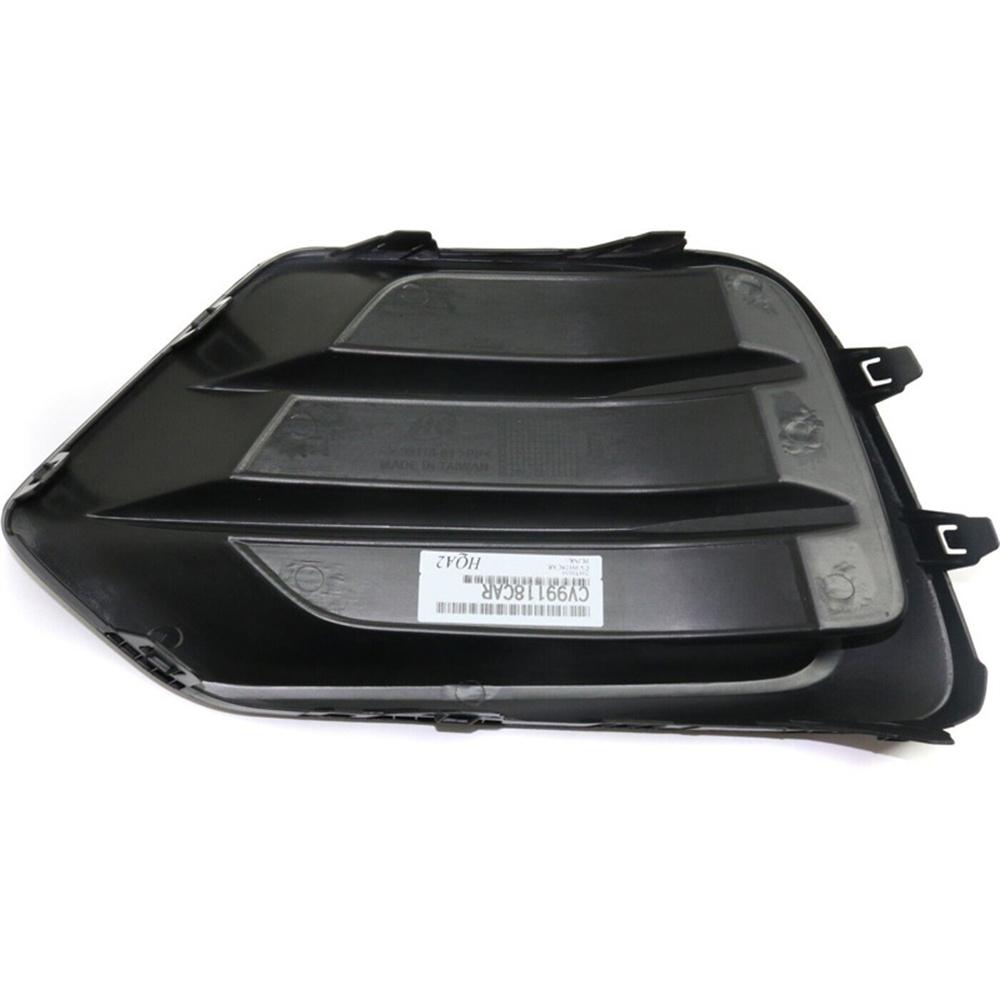 2Pcs Front Bumper Fog Light Cover Insert For 17-22 Chevy Trax 42537708, 42537707