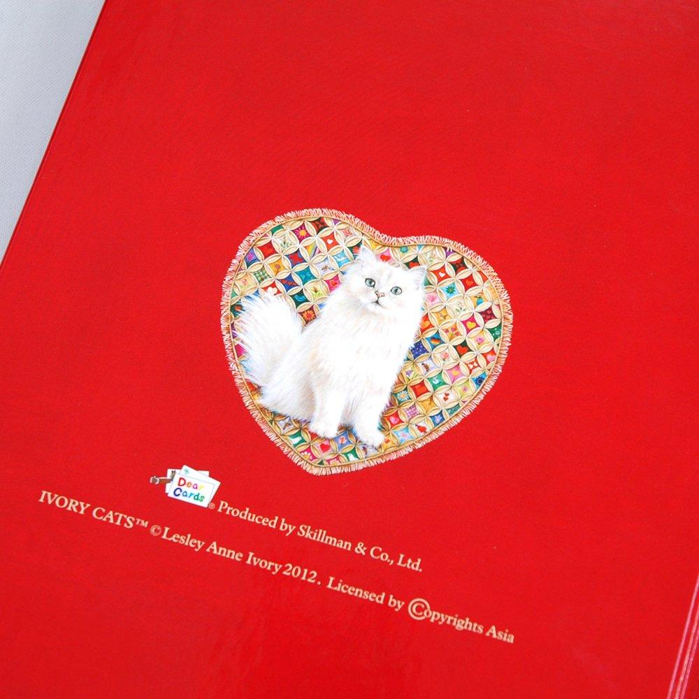 Dear Cars 5-Year Diary, Ivory Cats, No Name Engraving [Continuous Diary] 1360-G02-010