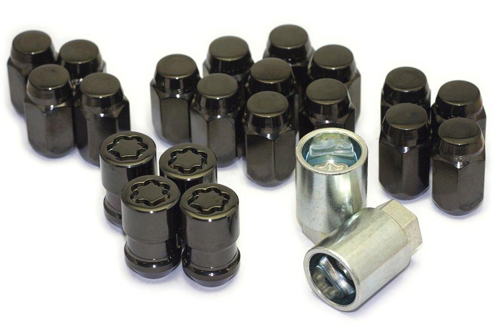 

McGard Lock M12 x Installation 20 pieces MCG-84557B Nuts, 1.5 (Black) Kit, чёрный