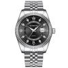 Sunkta Luxury Business Men Wristwatch Waterproof Luminous Date Military Man Watch Stainless Steel Fashion Men's Quartz Watches