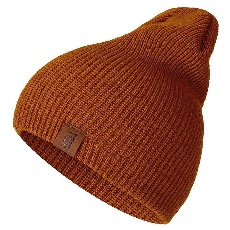 Unisex Casual Beanie Hat Knitted Hat Cap Fashion Solid Color Daily Winter Hat For Men Women