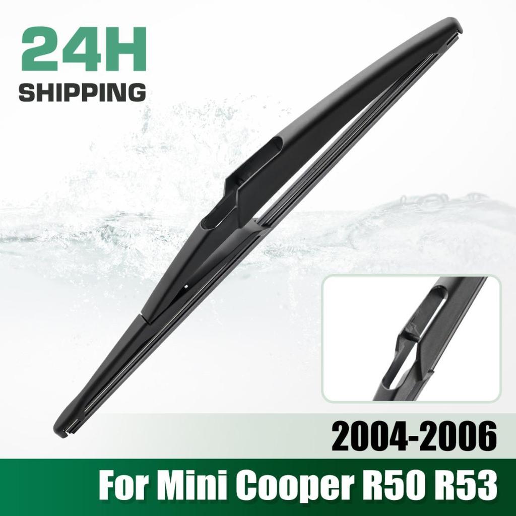 Rear Windshield Wipers Blades,Premium All-Season Wiper blades Replacement For Mini Cooper R50 R53 2004-2006,Natural Rubber Bayonet,Easy to Install 12″