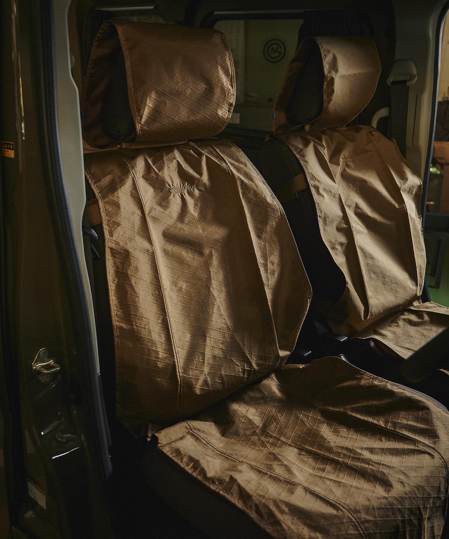 

GORDON MILLER X-PAC Seat Covers with Molle System, Coyote Beige, 1578287