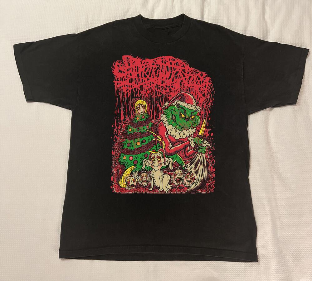 Sanguisugabogg Band Christmas Cotton Unisex Size S-4XL T-shirt VN2272 Unisex T-Shirt S