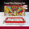 Conjunto Portátil de Mahjong para Viagem Brangdy