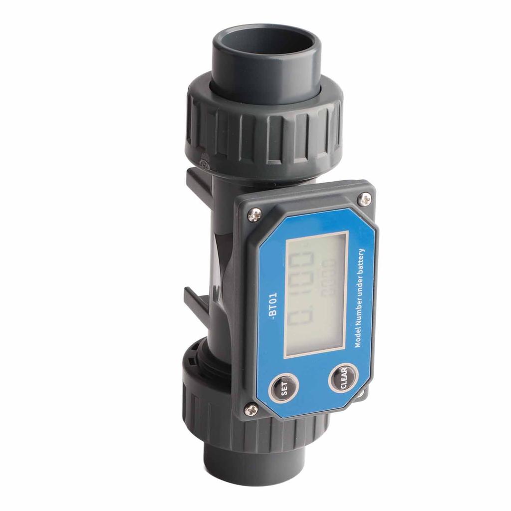 Digital Display Flowmeter High Accuracy Sensitive Response Water Flow Sensor Meter for Farmland Irrigation