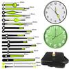 Long Shaft Clock Movement Silent Quartz Clock Mechanism