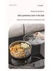 Rotating Compartmented Fruit & Nut Plate with Lid - Elegant Snack Server