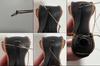 MASUYA Shift Knob Cover and Parking Brake Cover Set for the Late Model 150 Series Land Cruiser Prado (Brown)