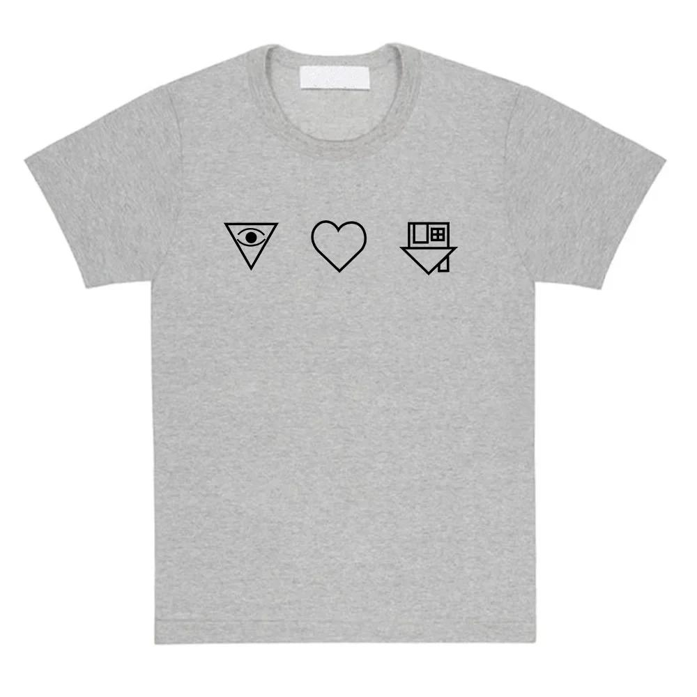 Das Viertel Nbhd Band Druck T-Shirt Baumwolle Hohe Qualität Unisex Unisex T-Shirts Damenkleidung Lässig Kurzarm T-Shirt Herren