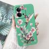Für Xiaomi Redmi 15C 4G Hülle PocoC85 Niedliche Katze Blume Bemalte Abdeckung Weiche Silikon Handyhülle Für Xiaomi Poco C85 Redmi15C 4G Taschen