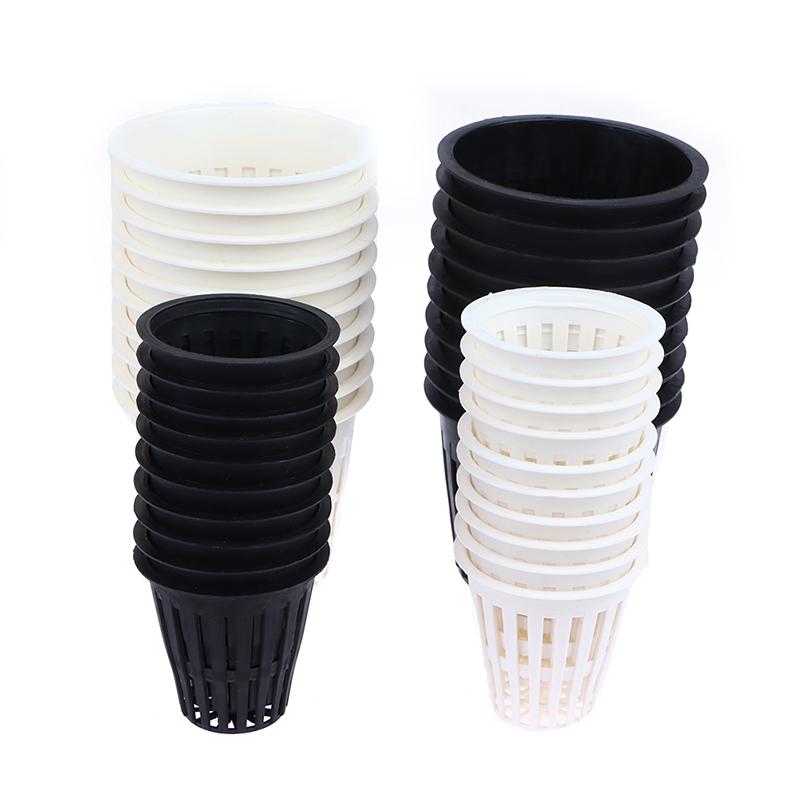10Pcs 2/3 Inch Grow Hydroponics Cups Planting Soilless Colonization Basket
