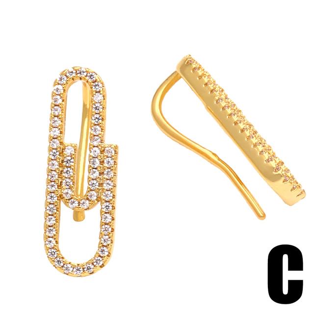 

Flola Эмаль Маленькая пчелка клипсы серьги для женщин девочек медные Cz кристалл булавки серьги жемчужные серьги позолоченные ювелирные изделия Ersa083